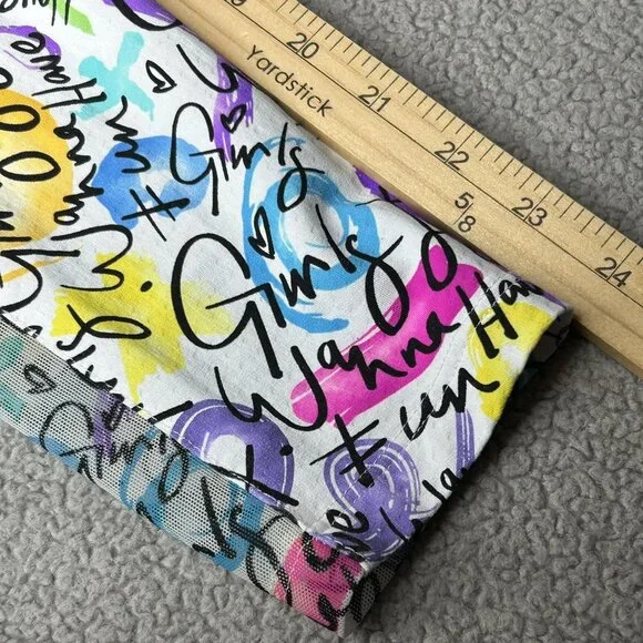 IBKUL Quarter Zip Shirt Womens XL Multicolor Girls Just Wanna Have Fun Golf UPF - Picture 9 of 11